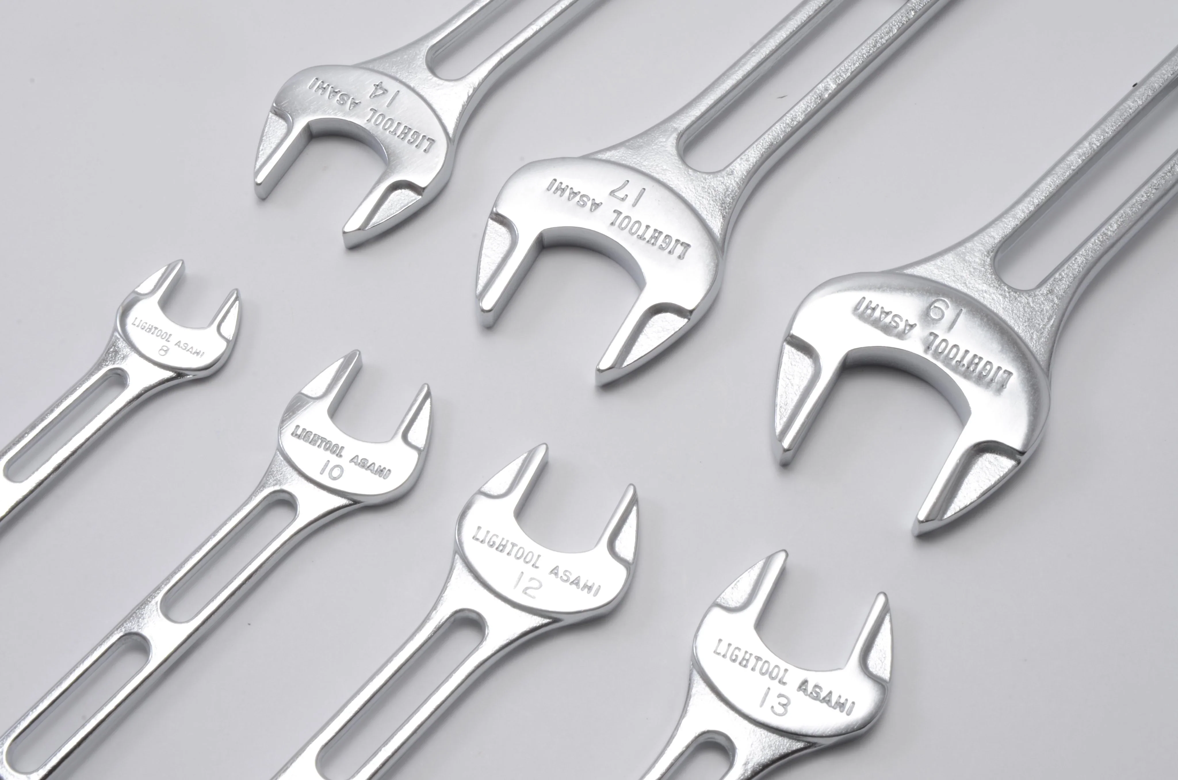 ASAHI LCWS7 LIGHTOOL 7 Pcs Combination Wrench set 8-19 MM - Image 3