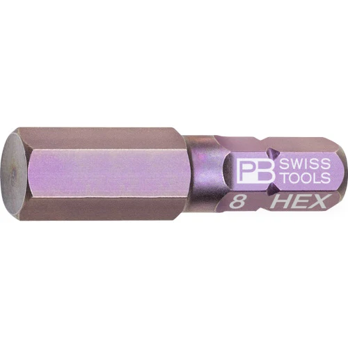 PB Swiss Tools C6.210/8
PrecisionBit Inbus, 33 mm long, size 8 mm