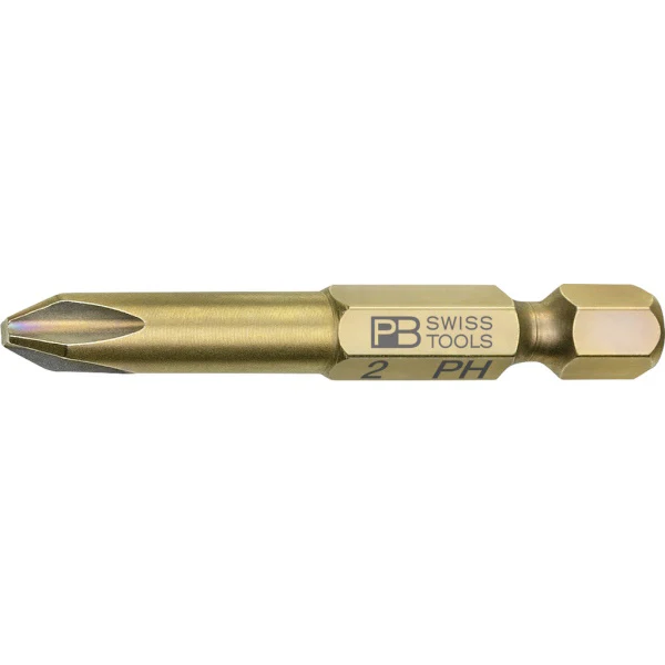PB Swiss Tools  E6.190/2
PrecisionBit Phillips, 50 mm long, size PH2