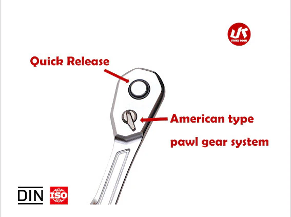 UTOKU TOOLS 1/4in 90t slim ratchet - Image 3