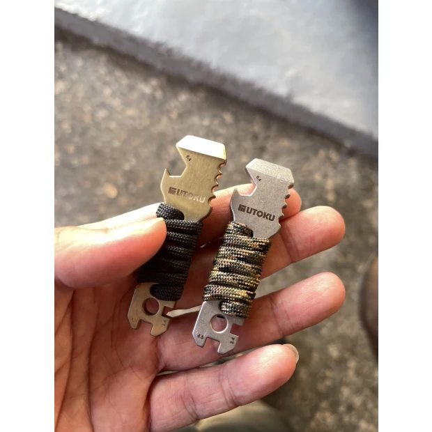 Utoku Tools EDC Titanium Multitool Gold - Image 3