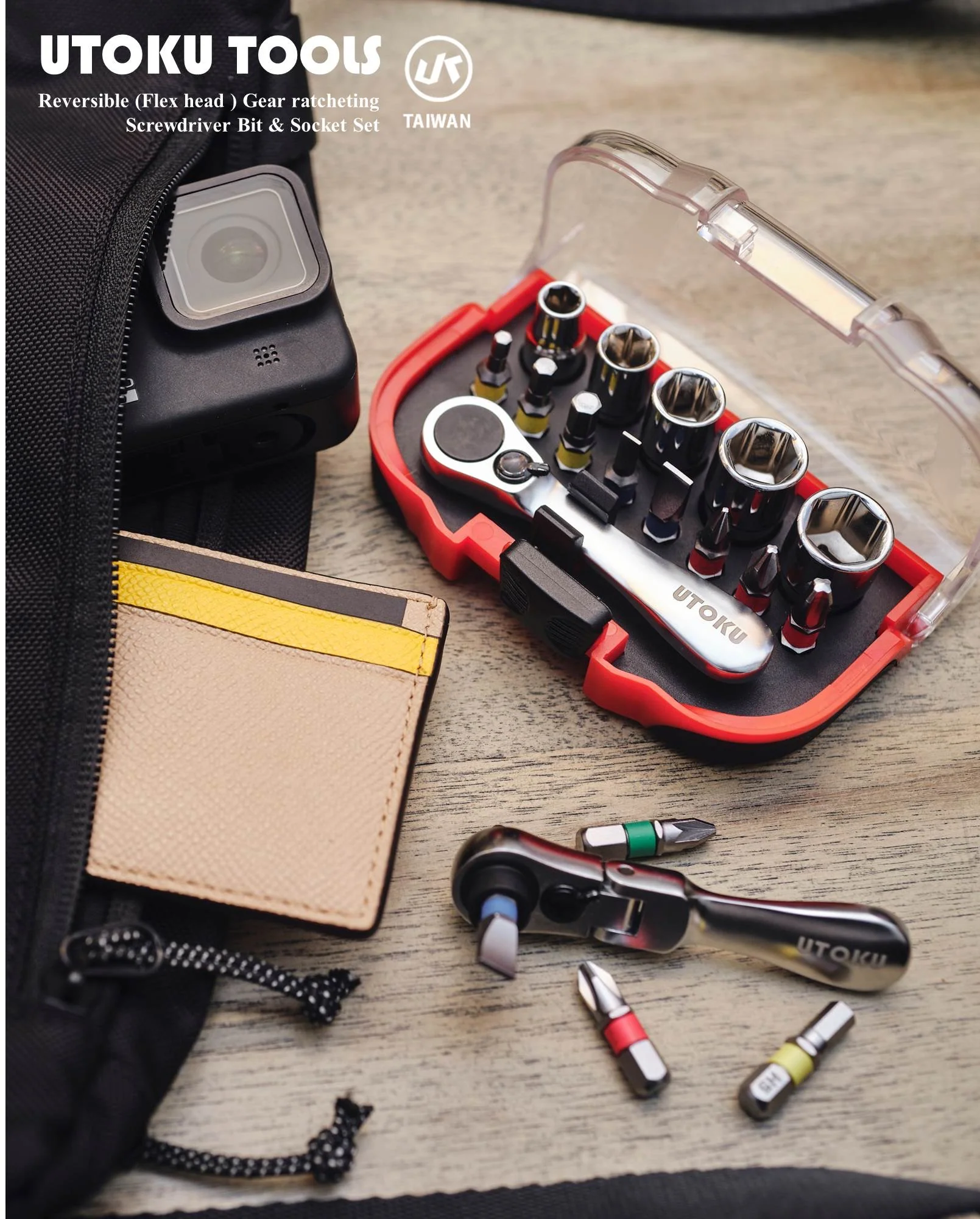 UTOKU tools mini ratchet & bit set - Image 3