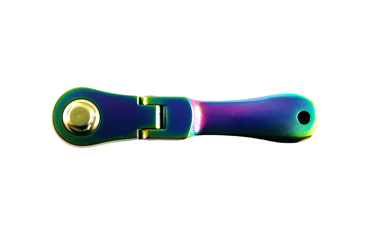 UTOKU TOOLS mini ratchet - Titanium plated special edition - Image 2